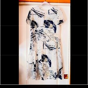 Sarah Pacini Italy sheer tunic dress